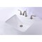 Anzzi Dahlia 20.5" Ceramic Undermount Sink Basin in White LS-AZ113 - alternate 5